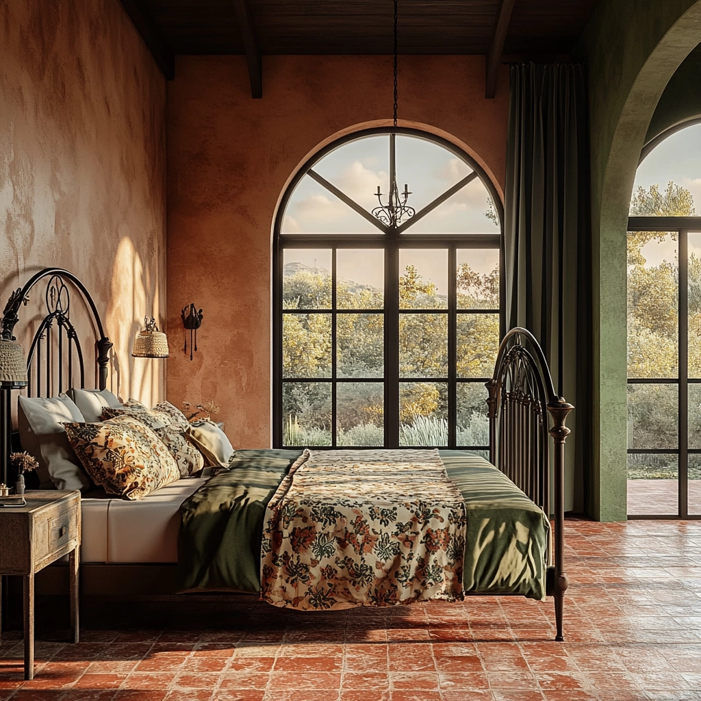 farmhouse bedroom colors 46