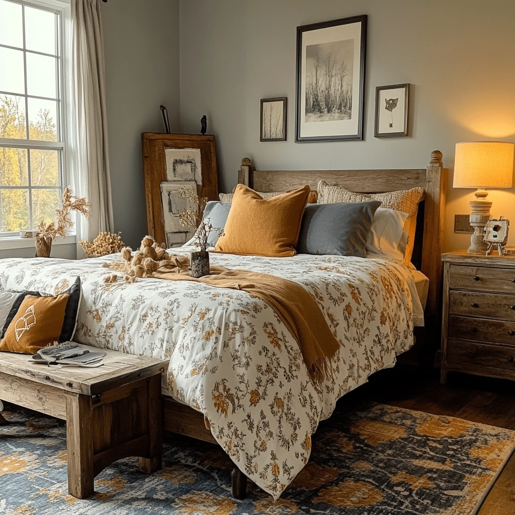 farmhouse bedroom comforter sets 70
