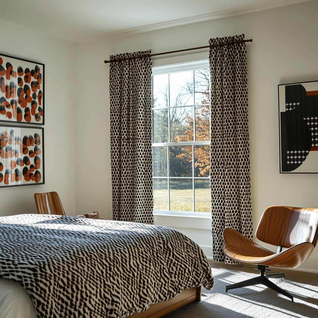 farmhouse bedroom curtain ideas 33