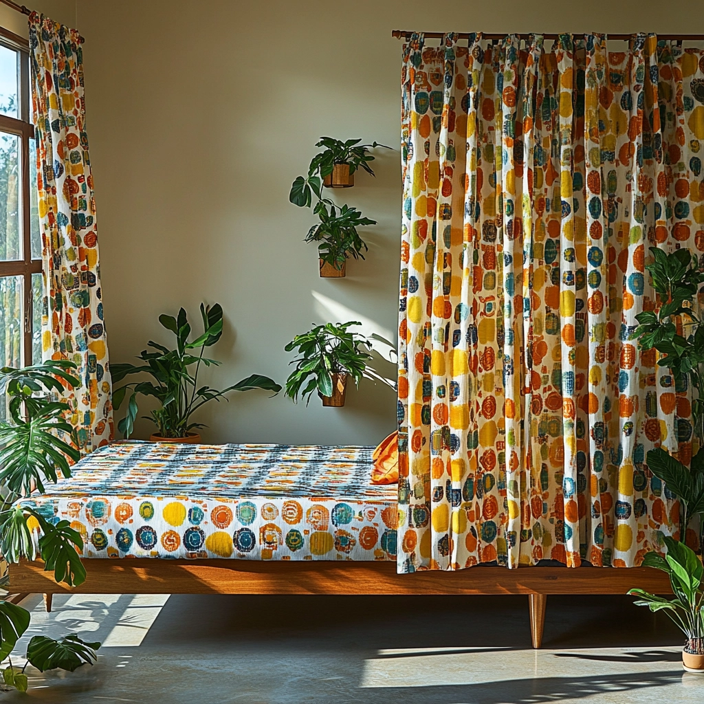 farmhouse bedroom curtain ideas 39