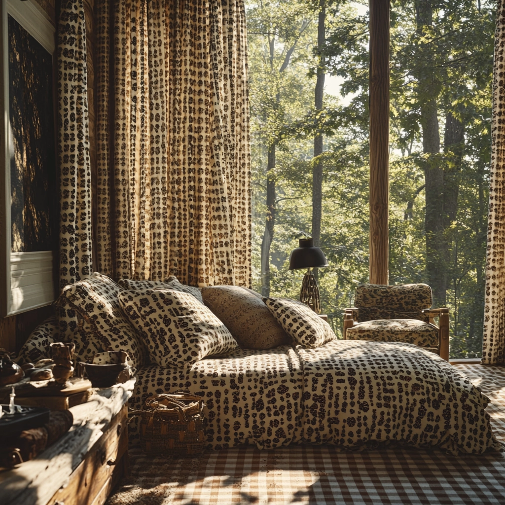 farmhouse bedroom curtain ideas 46