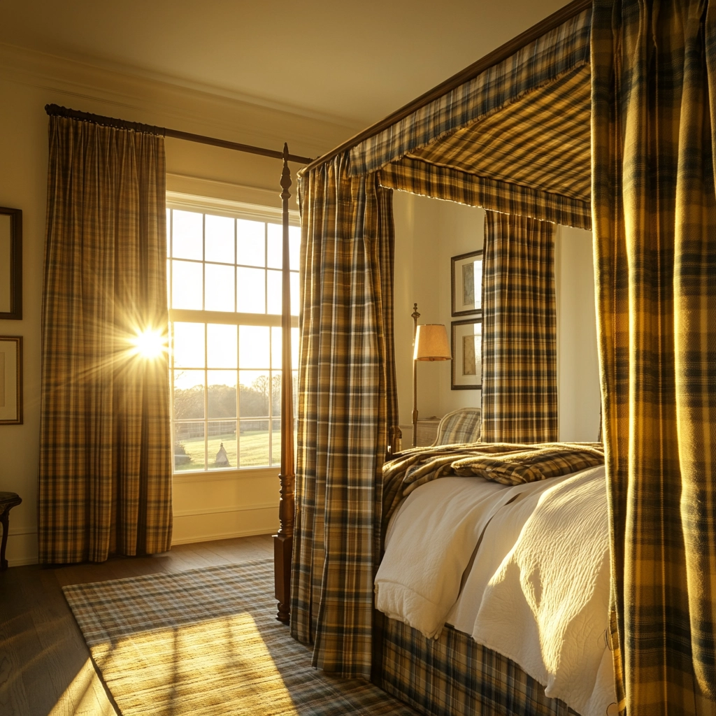 farmhouse bedroom curtain ideas 57