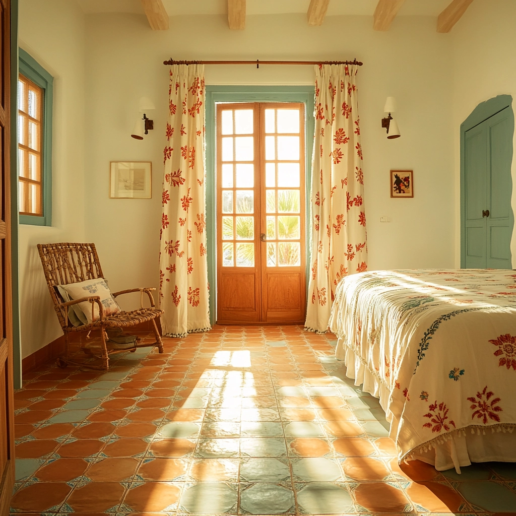 farmhouse bedroom curtain ideas 65