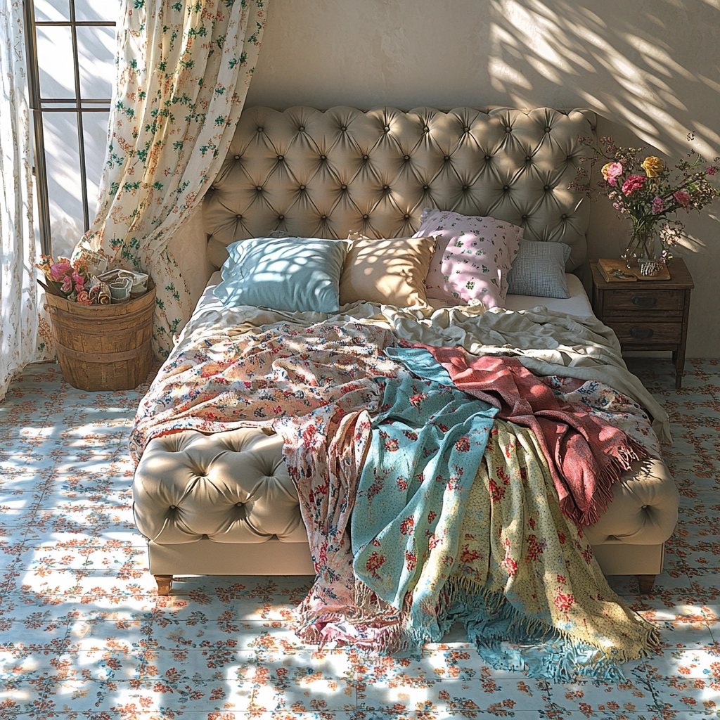 farmhouse bedroom curtains 11