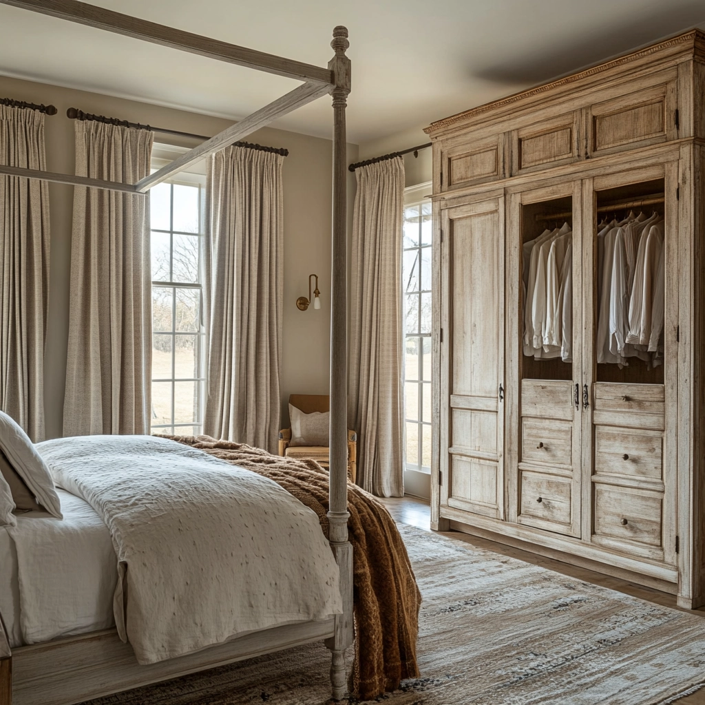 farmhouse bedroom curtains 13