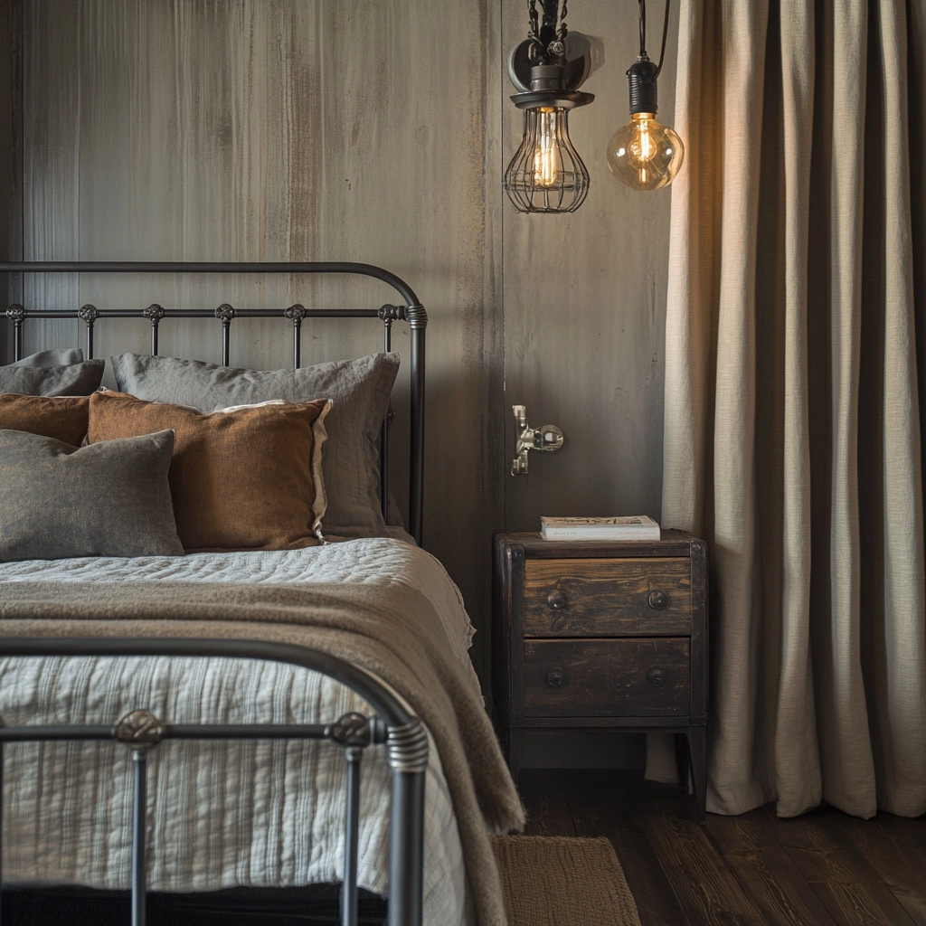 farmhouse bedroom curtains 25