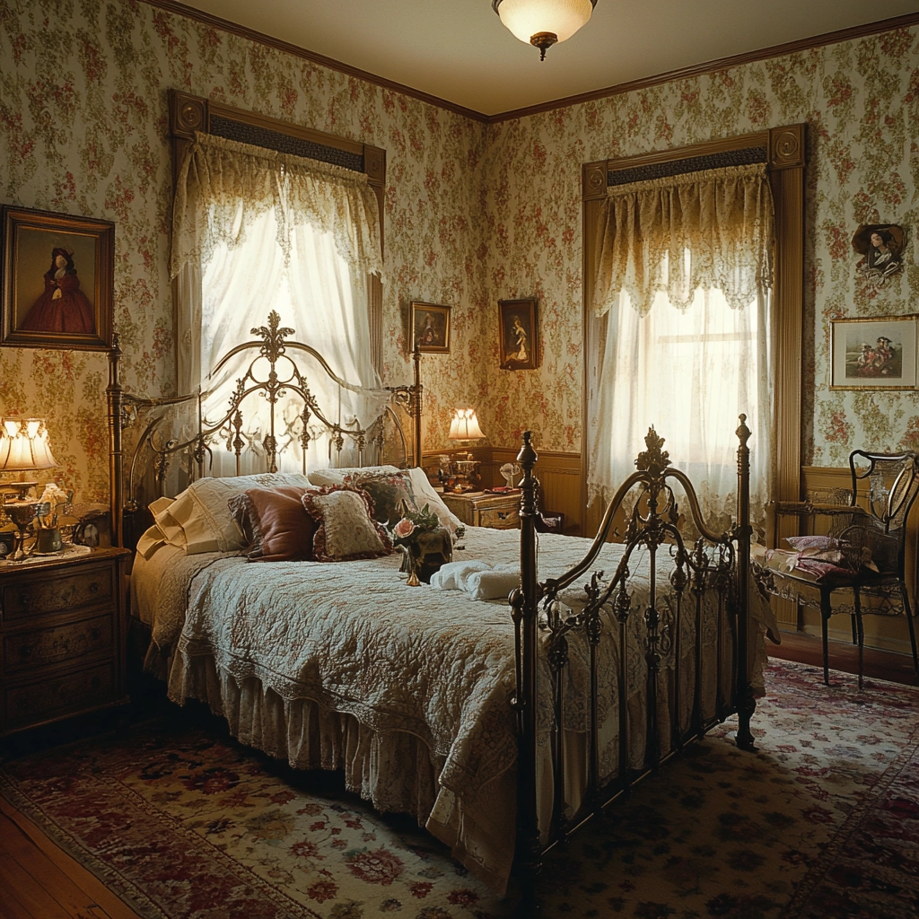 farmhouse bedroom curtains 29
