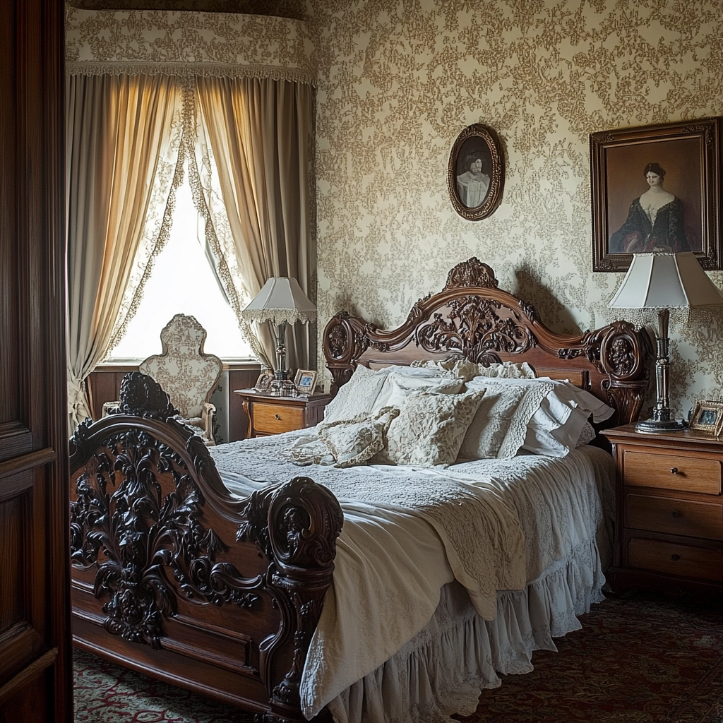 farmhouse bedroom curtains 31