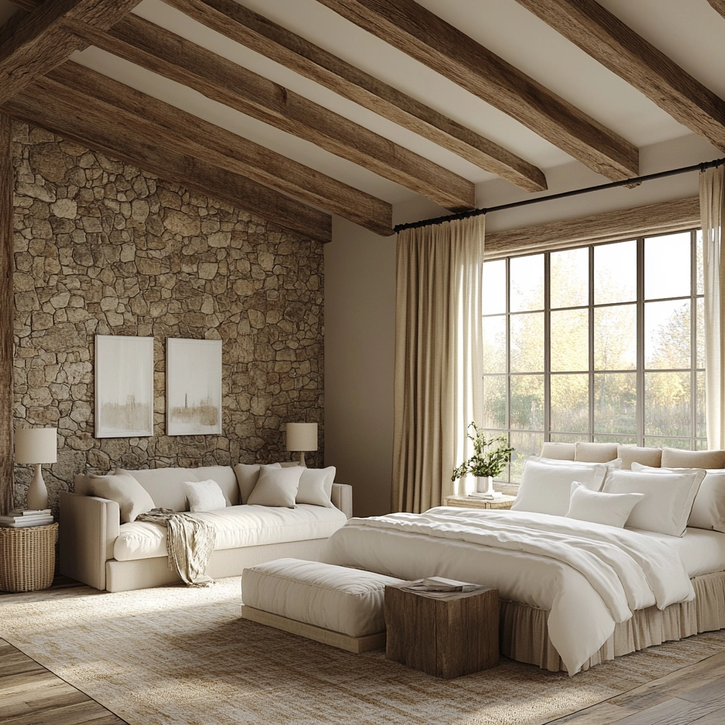farmhouse bedroom curtains 38