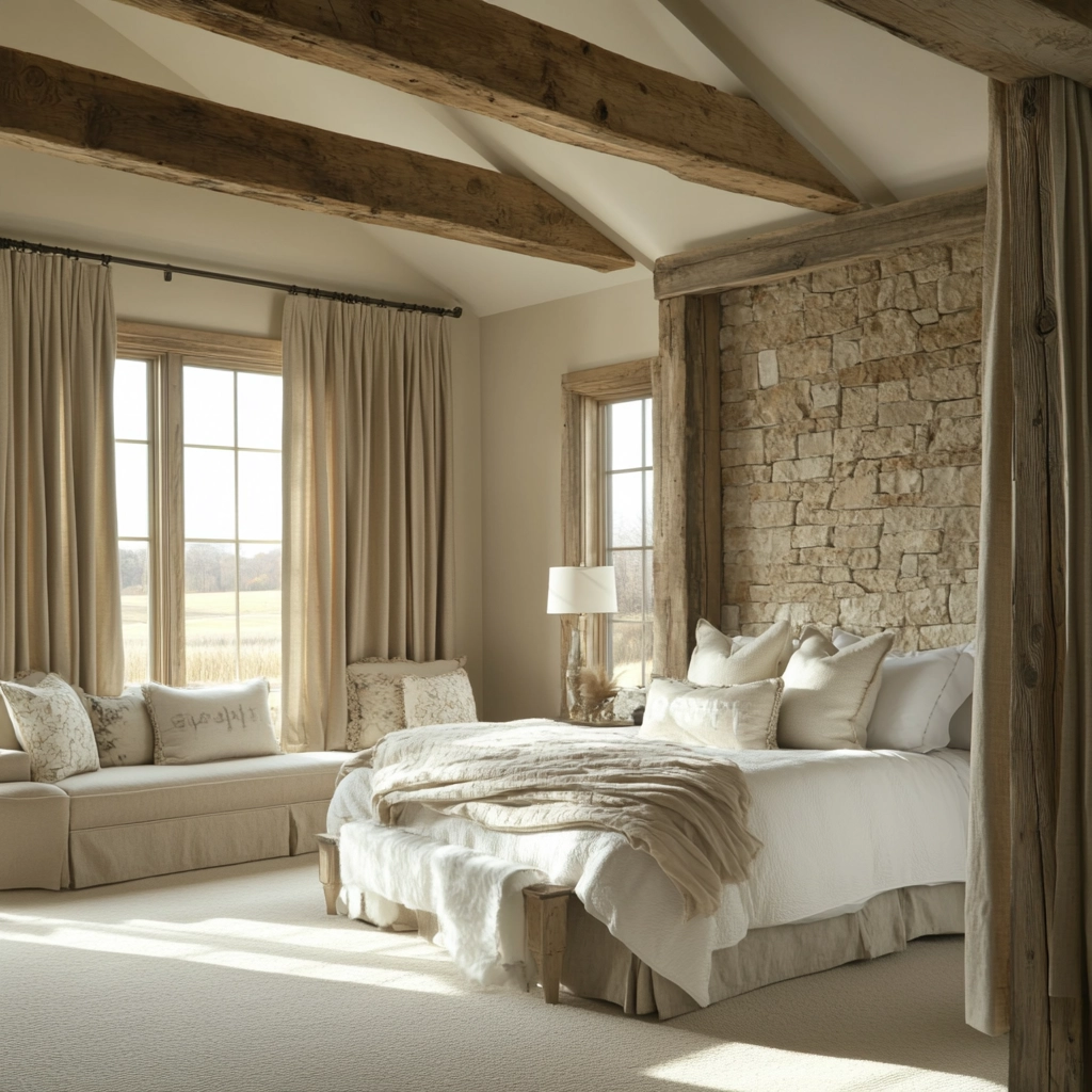 farmhouse bedroom curtains 40