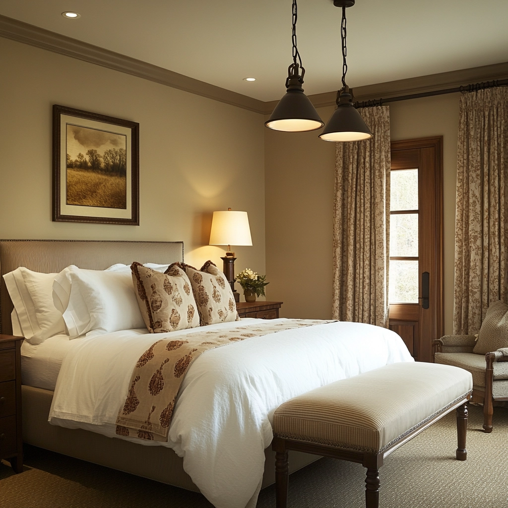 farmhouse bedroom curtains 44