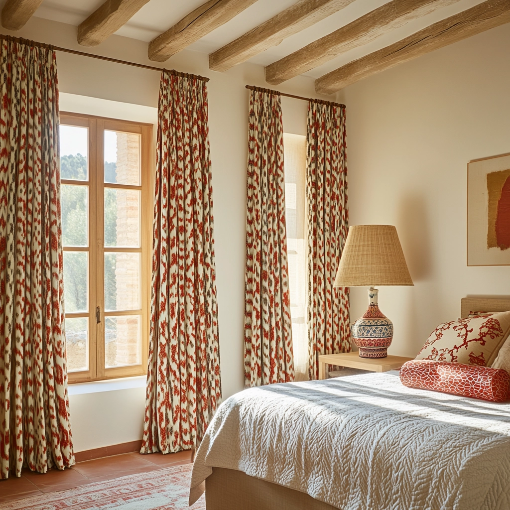 farmhouse bedroom curtains 51