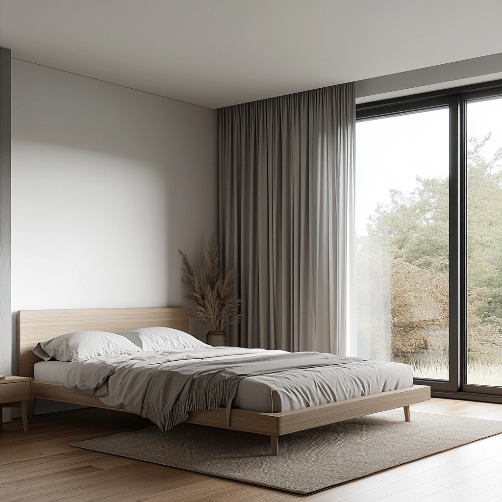 farmhouse bedroom curtains 56