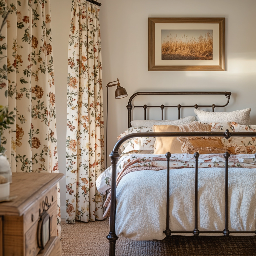 farmhouse bedroom curtains 61