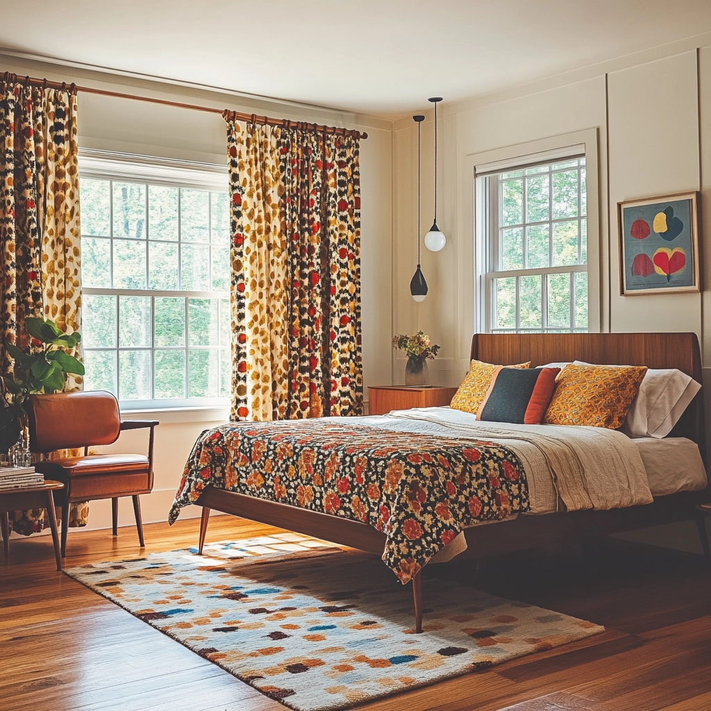 farmhouse bedroom curtains 70