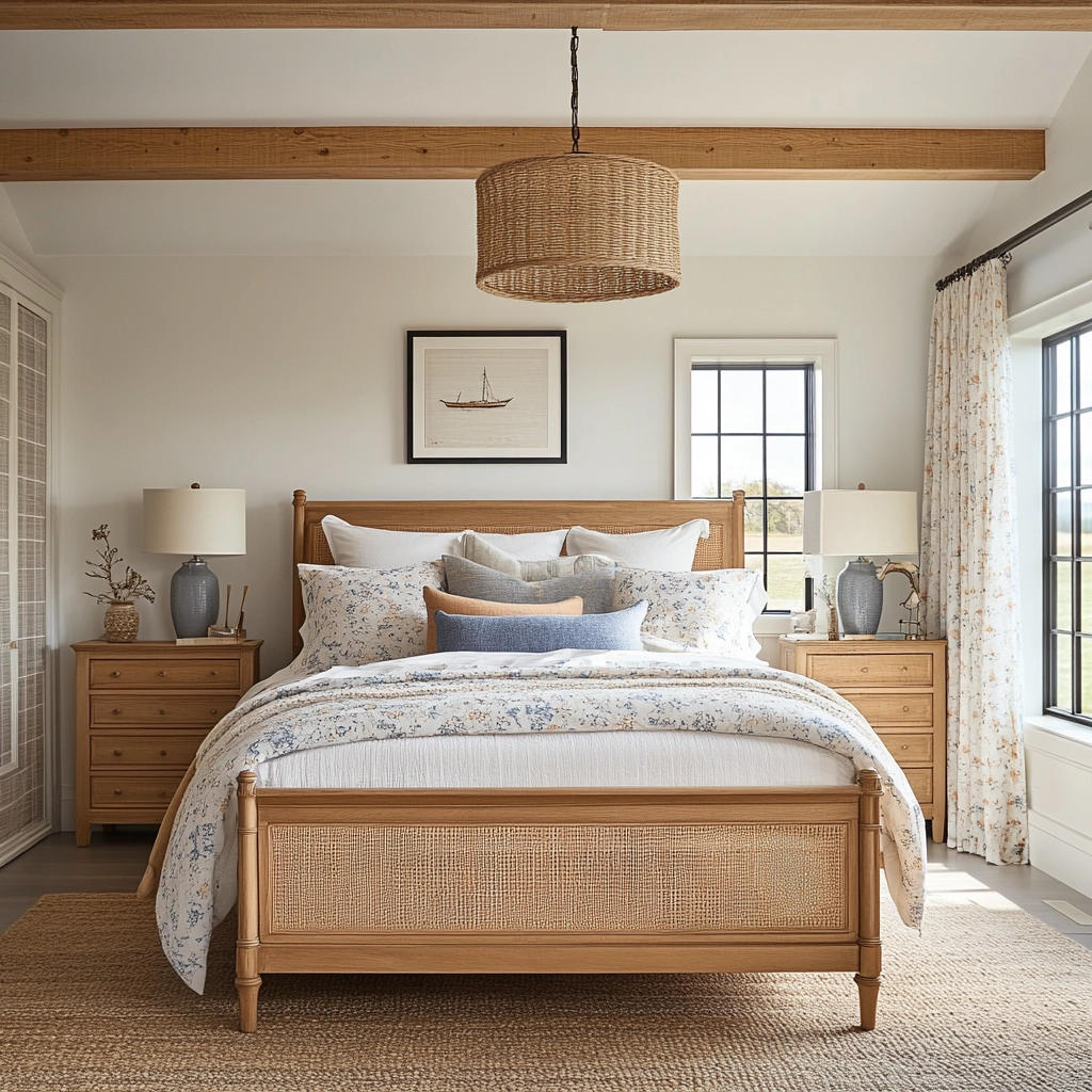 farmhouse bedroom decor ideas 63