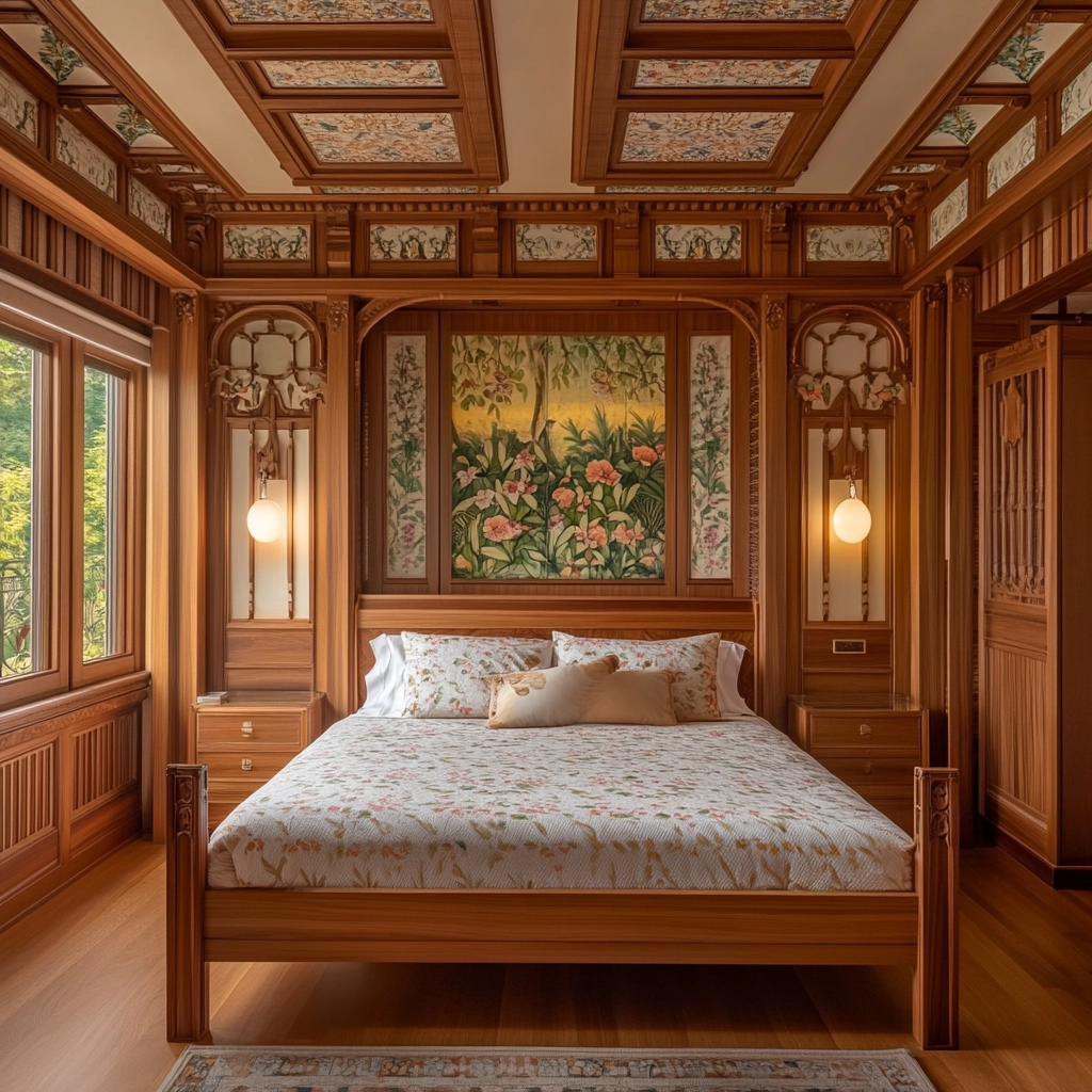 farmhouse bedroom decor ideas 74