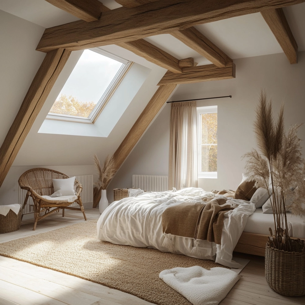 farmhouse bedroom design 16