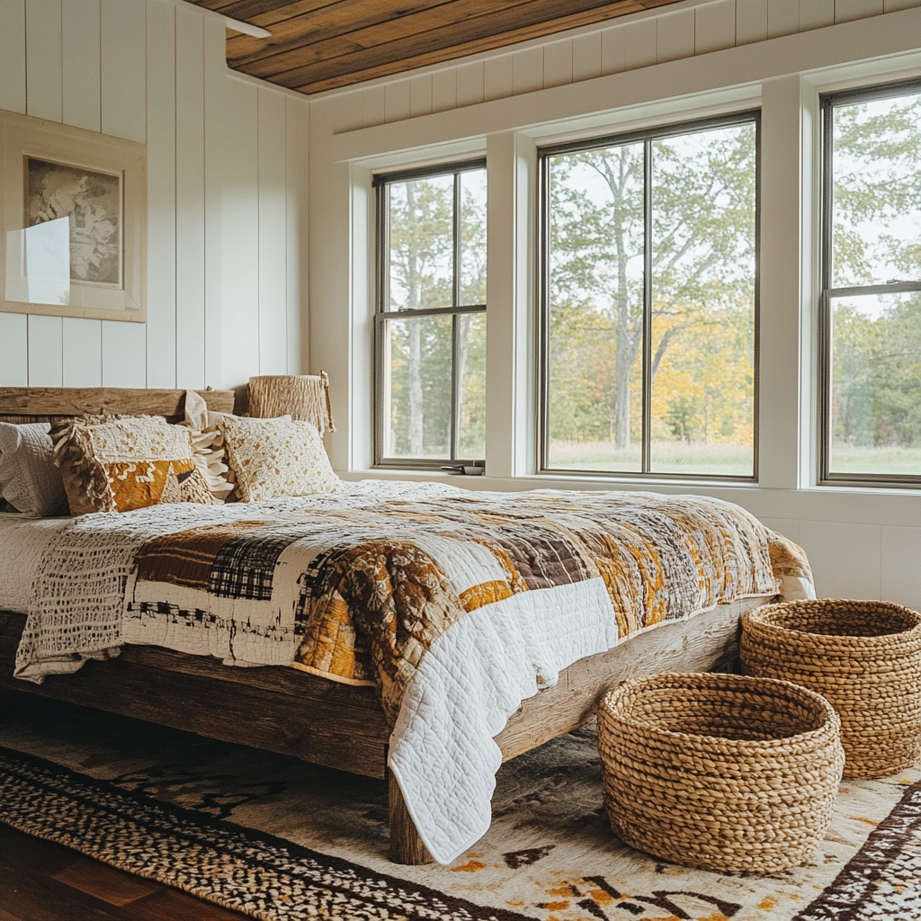 farmhouse bedroom design 4