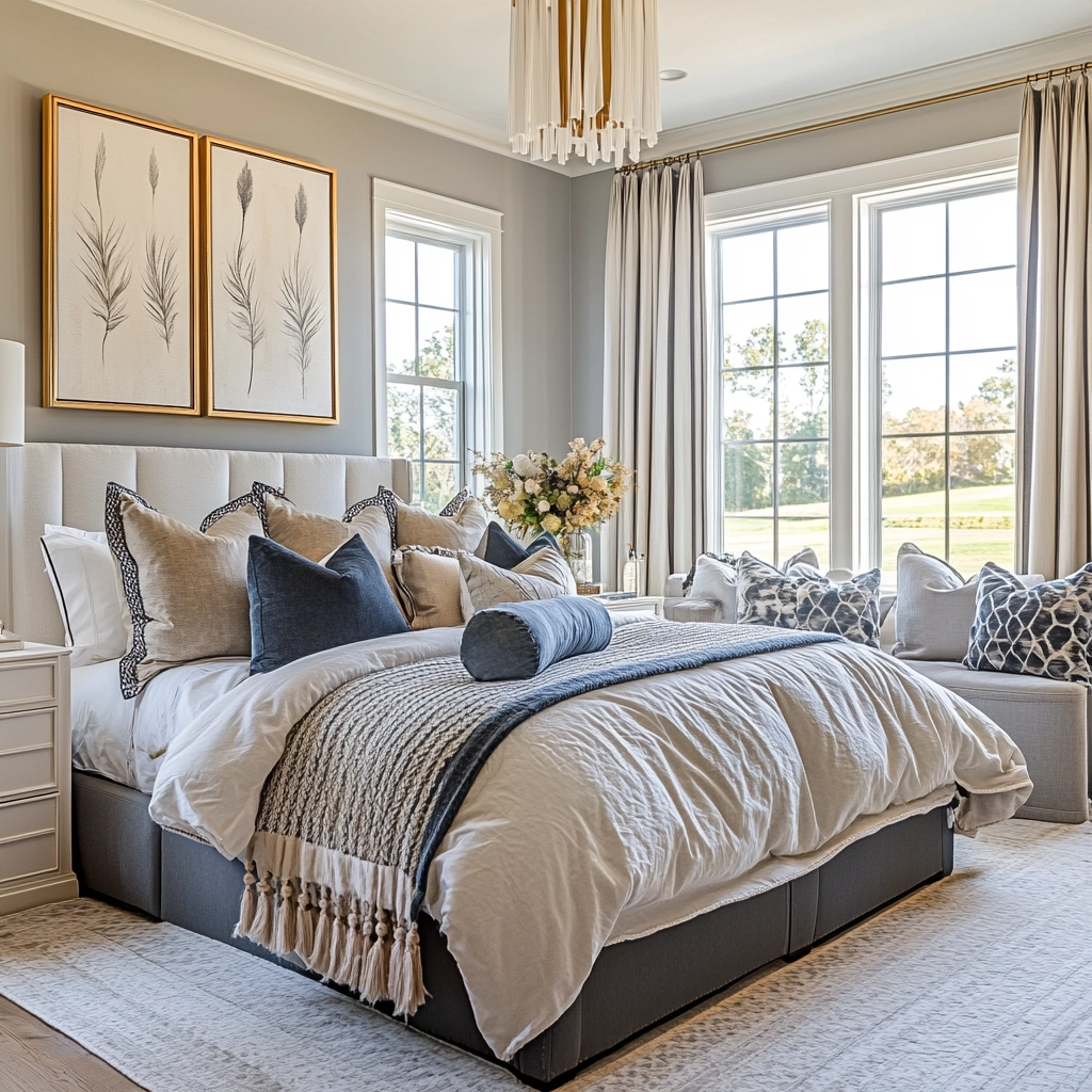 farmhouse bedroom design 40