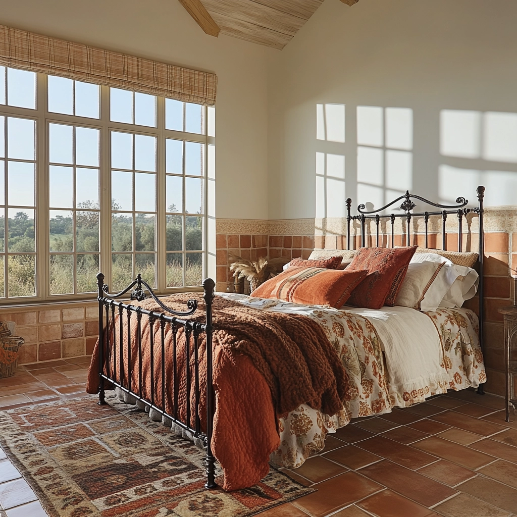 farmhouse bedroom design 43