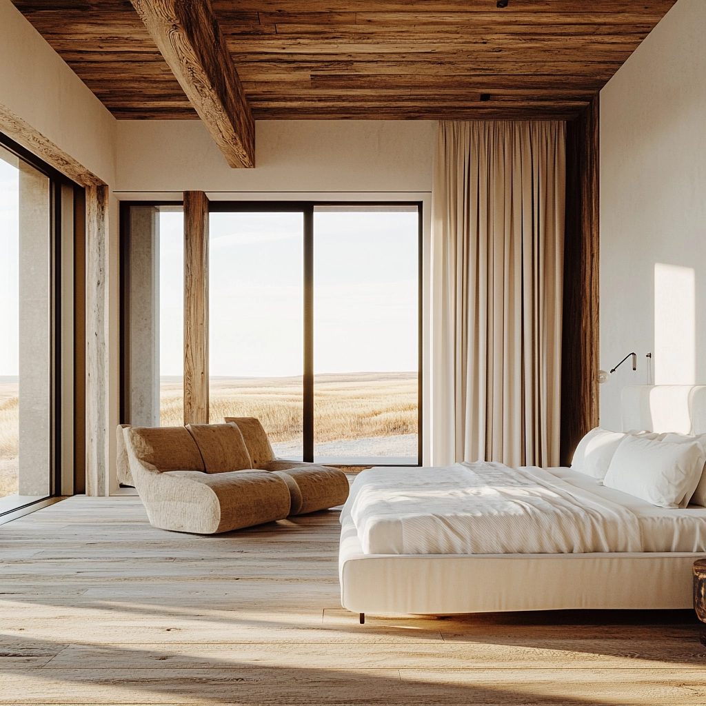 farmhouse bedroom design 45