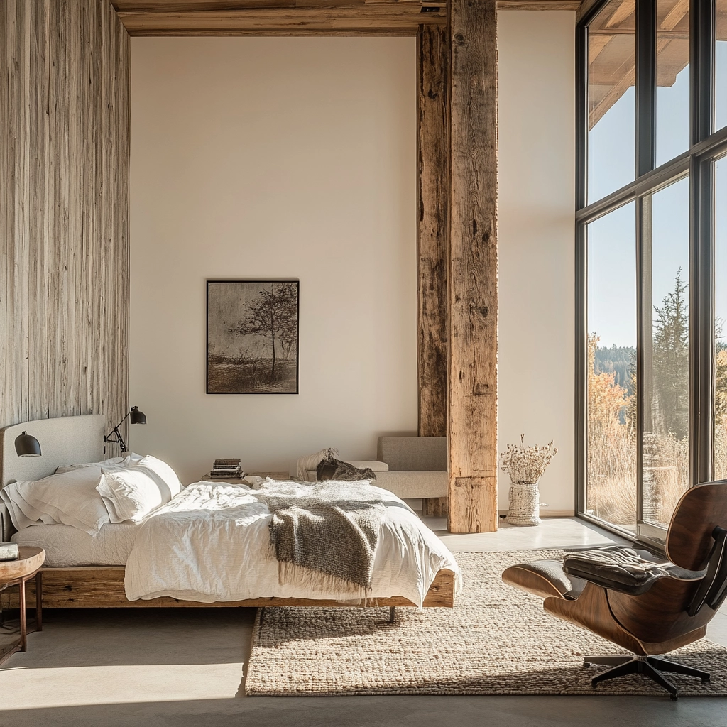 farmhouse bedroom design 46