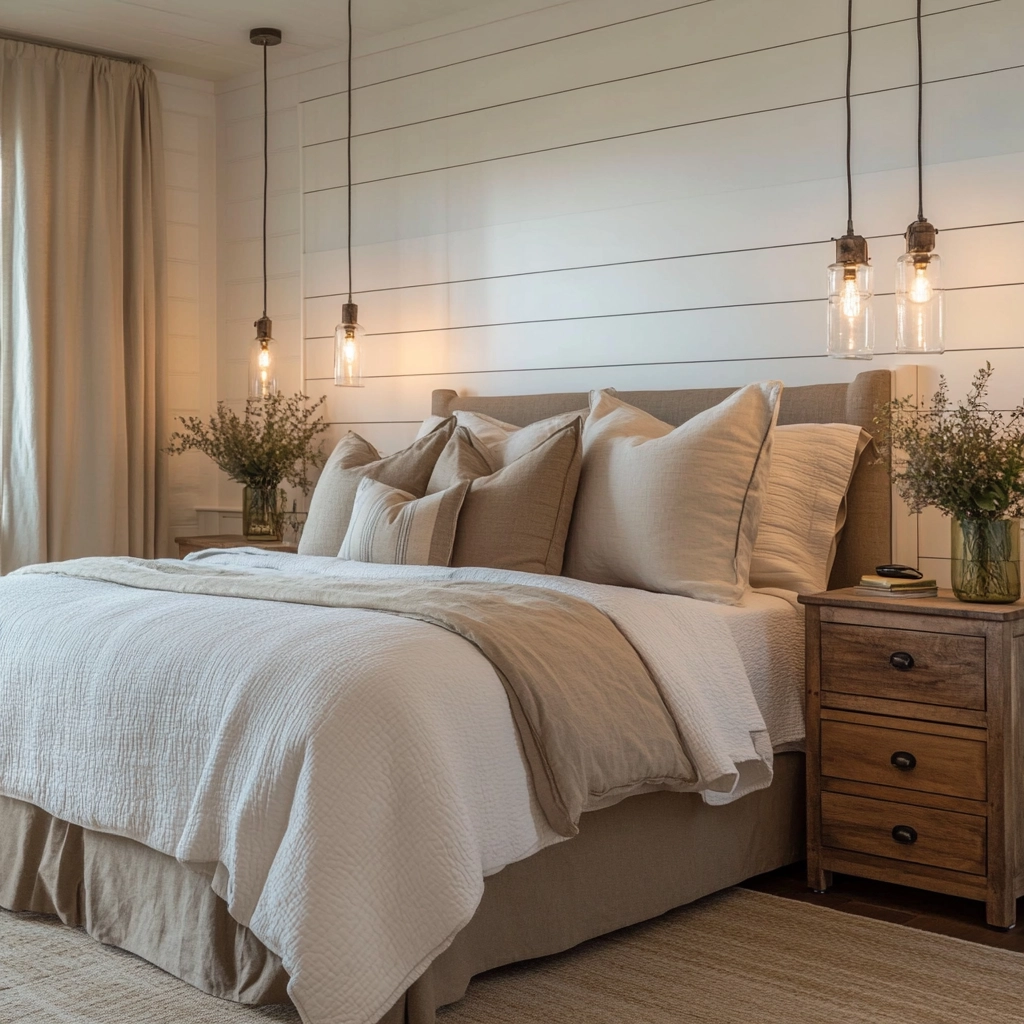 farmhouse bedroom design 6