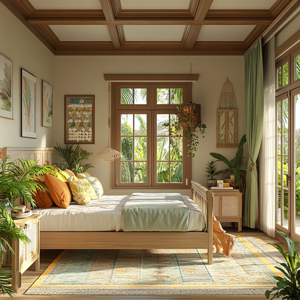 farmhouse bedroom design 63