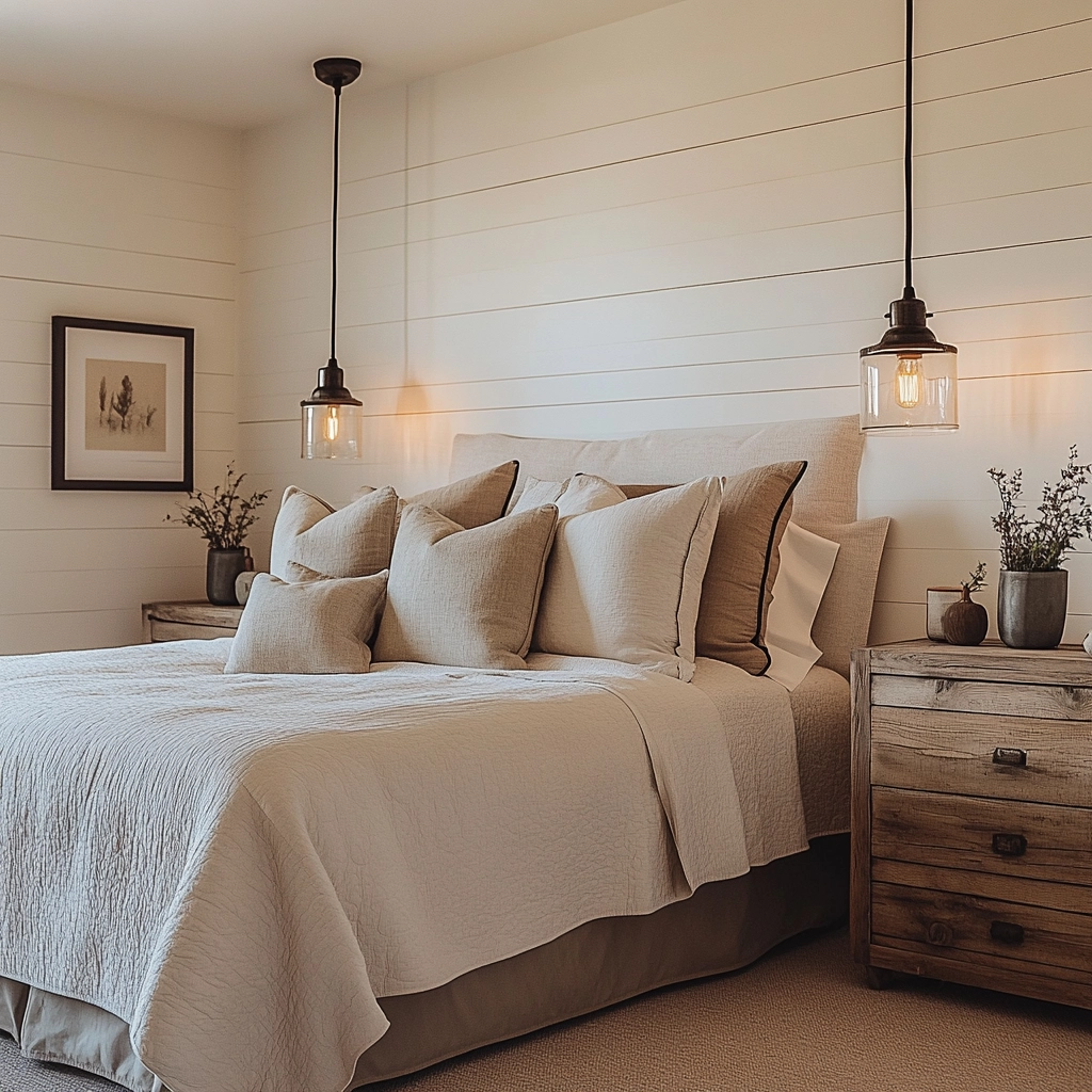 farmhouse bedroom design 8