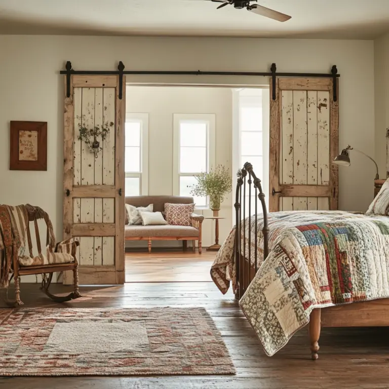 farmhouse bedroom doors 1