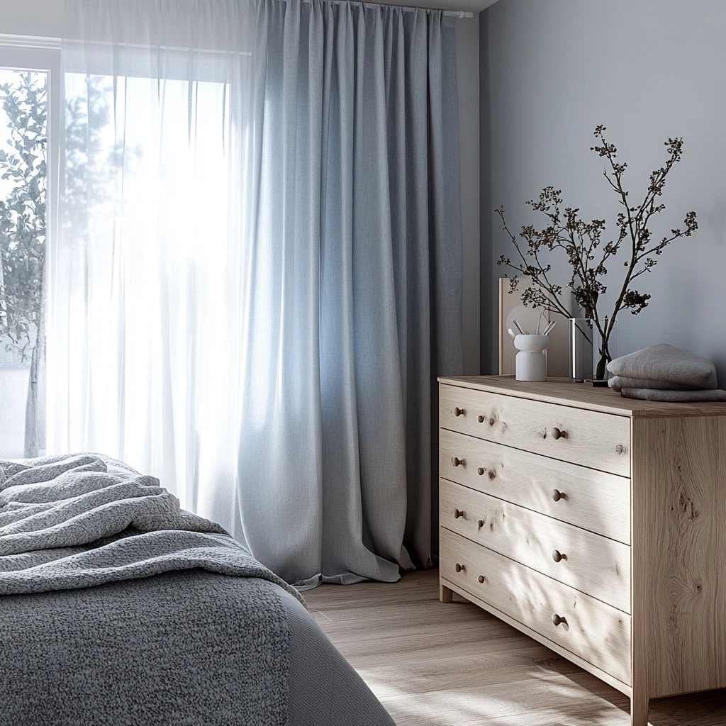 farmhouse bedroom dresser decor 17