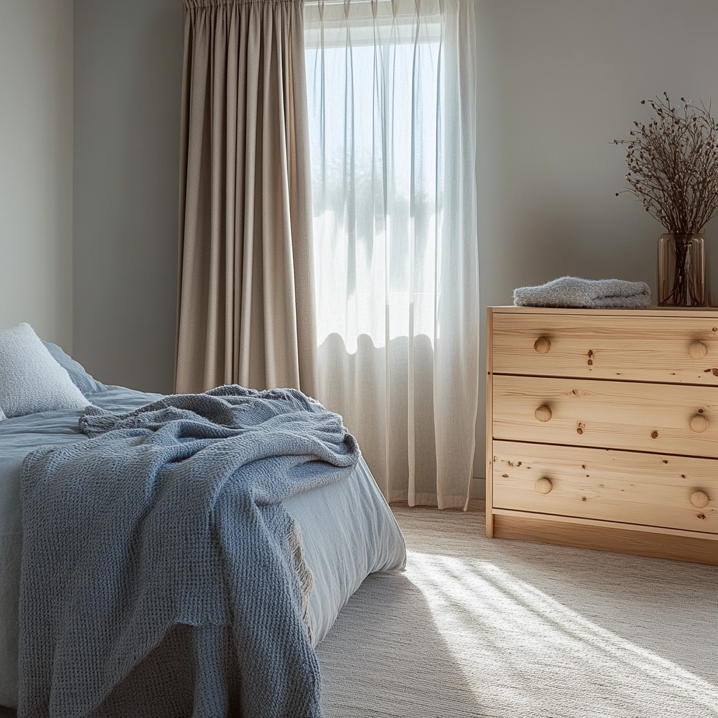 farmhouse bedroom dresser decor 20
