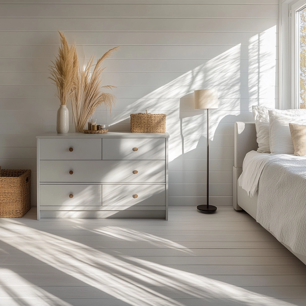 farmhouse bedroom dresser decor 29