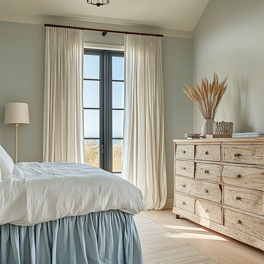 farmhouse bedroom dresser decor 33
