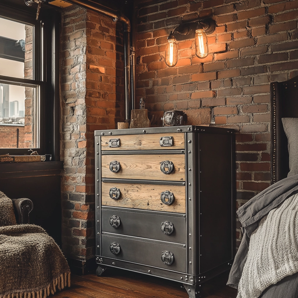 farmhouse bedroom dresser decor 41
