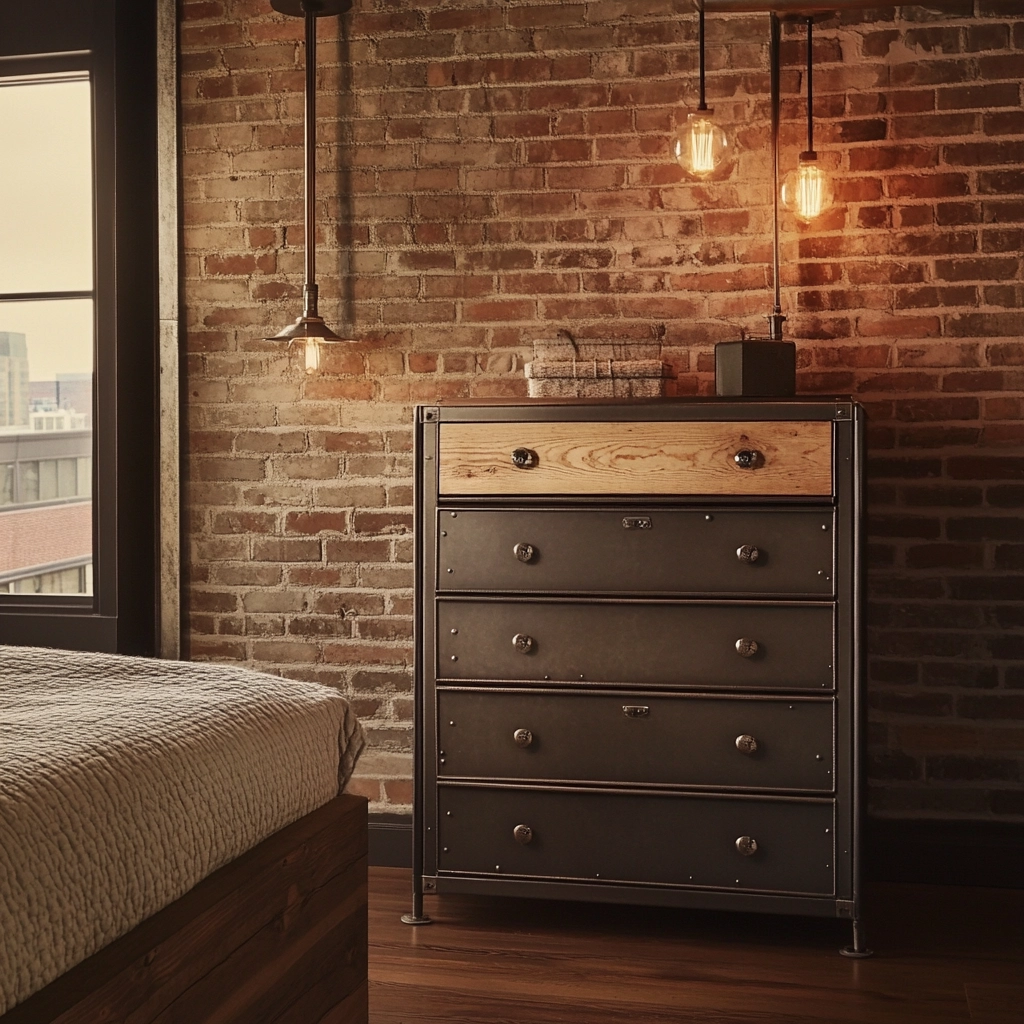 farmhouse bedroom dresser decor 42