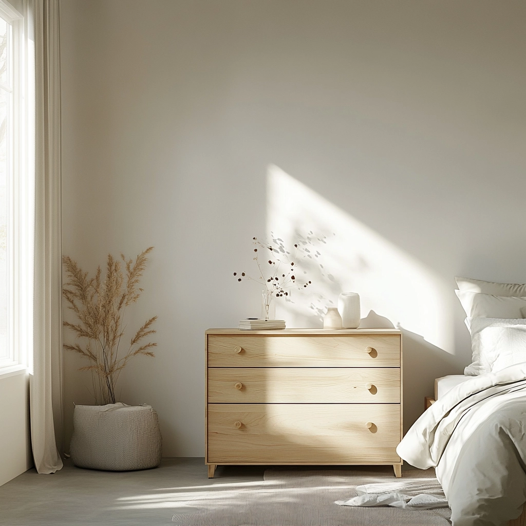 farmhouse bedroom dresser decor 49