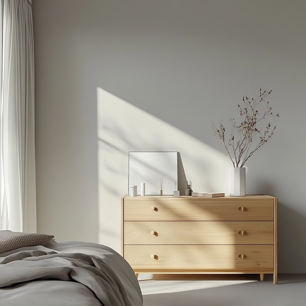 farmhouse bedroom dresser decor 51