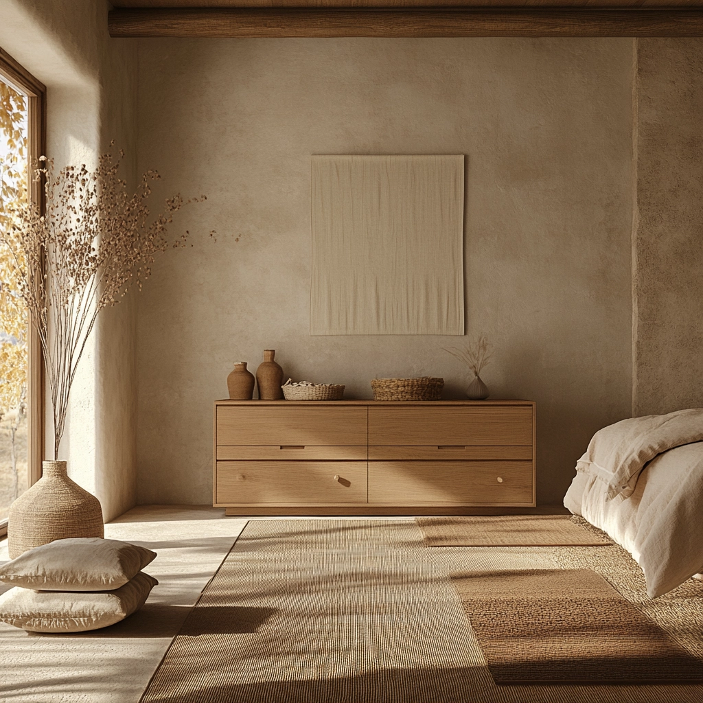 farmhouse bedroom dresser decor 59