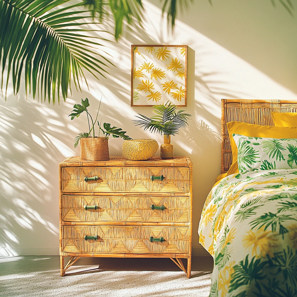 farmhouse bedroom dresser decor 64