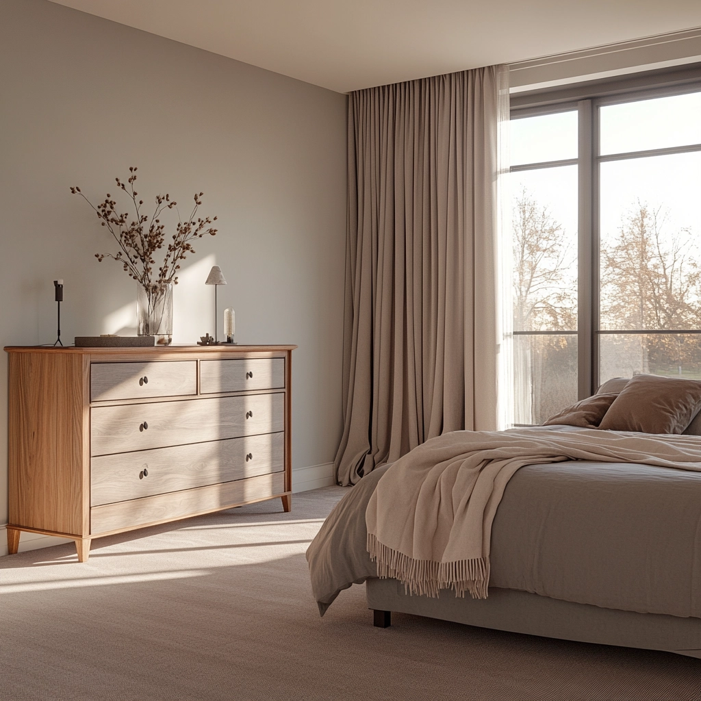 farmhouse bedroom dresser decor 67