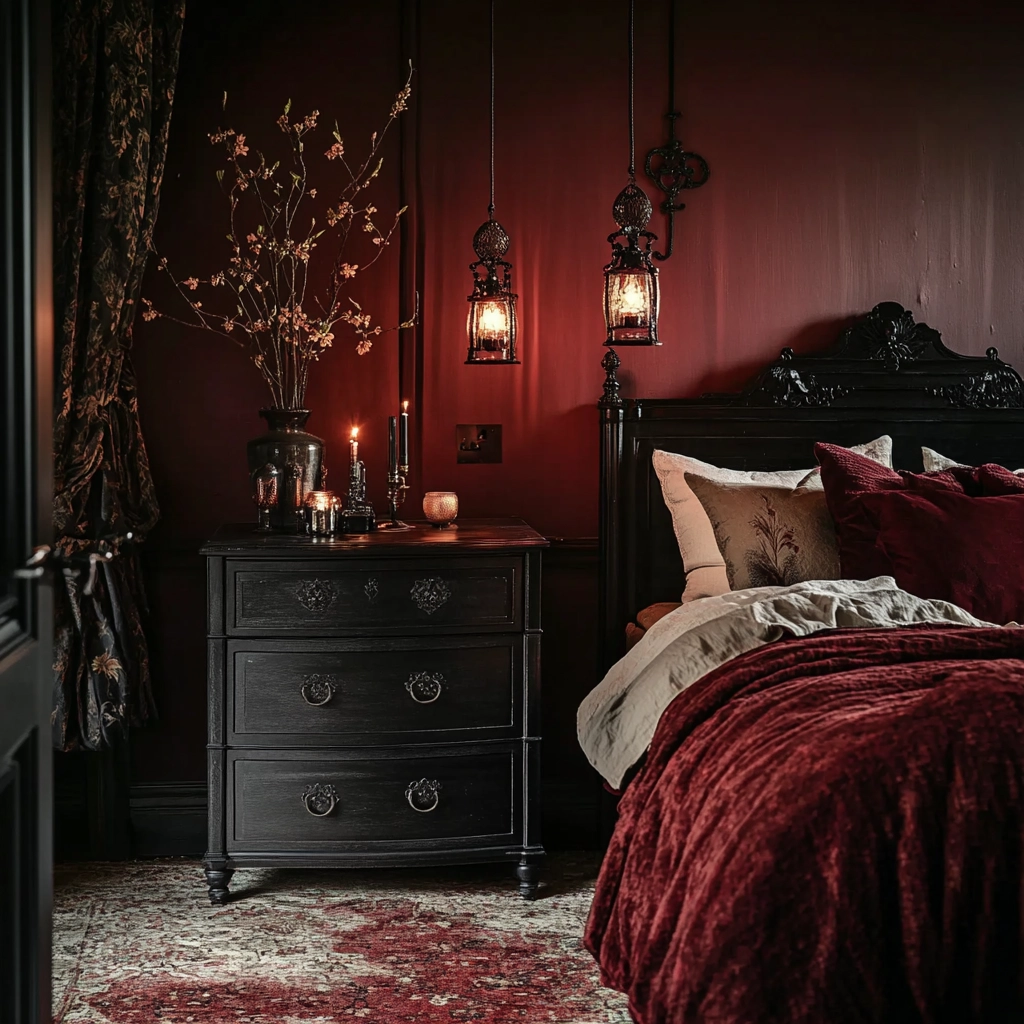 farmhouse bedroom dresser decor 80