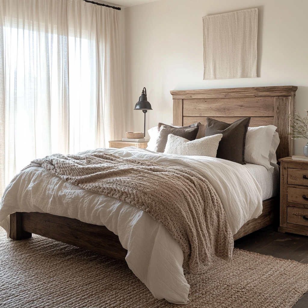 farmhouse bedroom furniture ideas 2