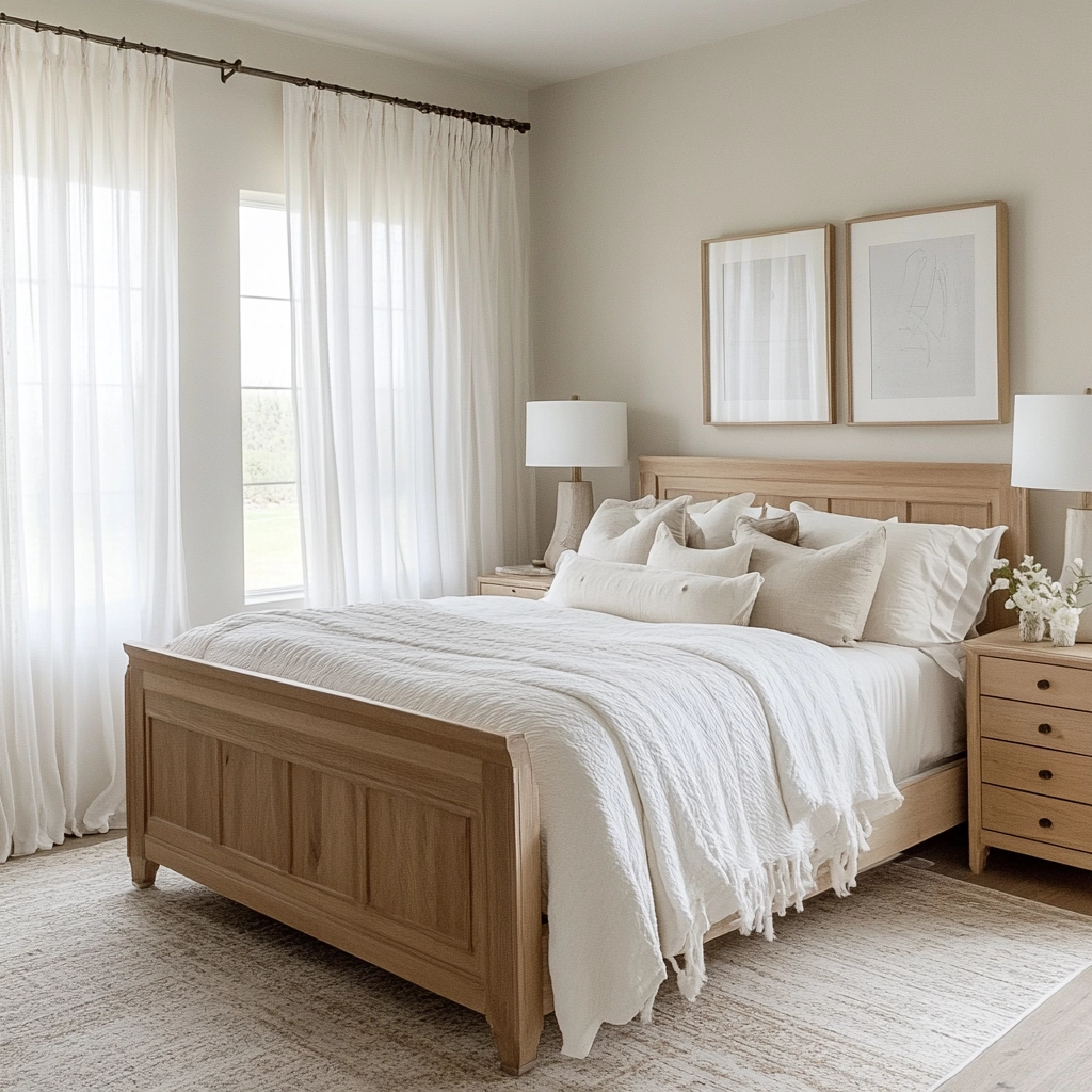 farmhouse bedroom furniture ideas 30