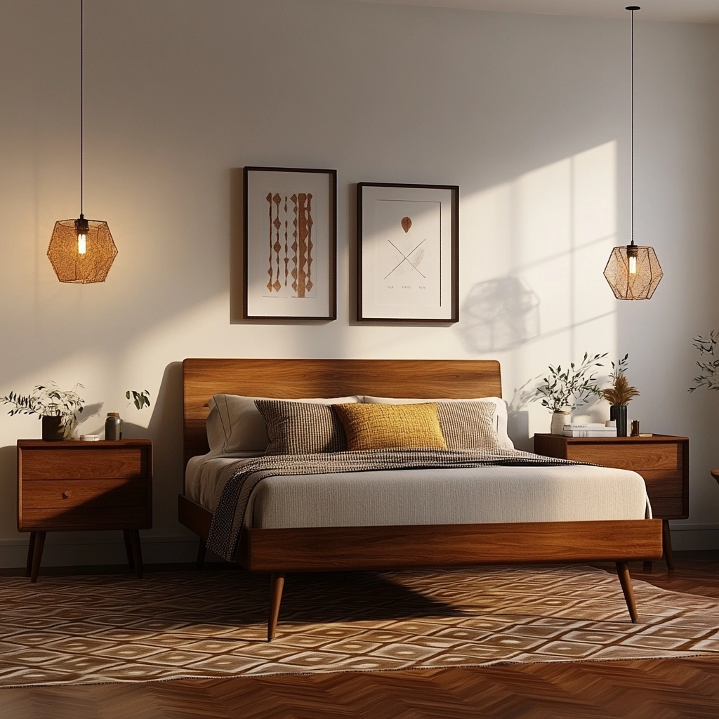 farmhouse bedroom furniture ideas 44