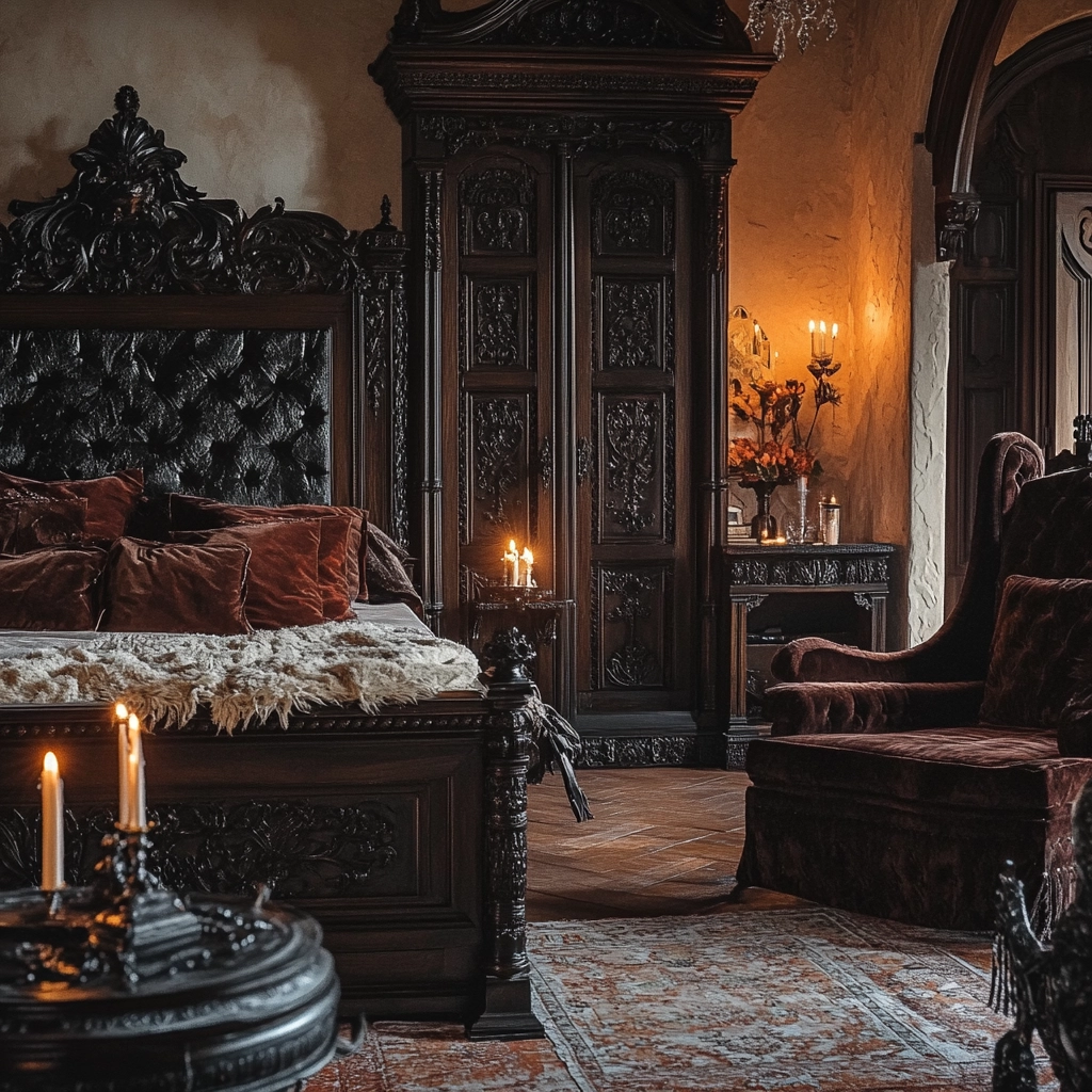 farmhouse bedroom furniture ideas 60