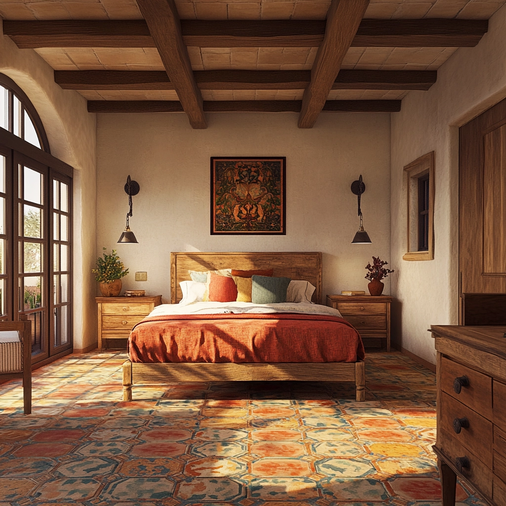 farmhouse bedroom furniture ideas 71