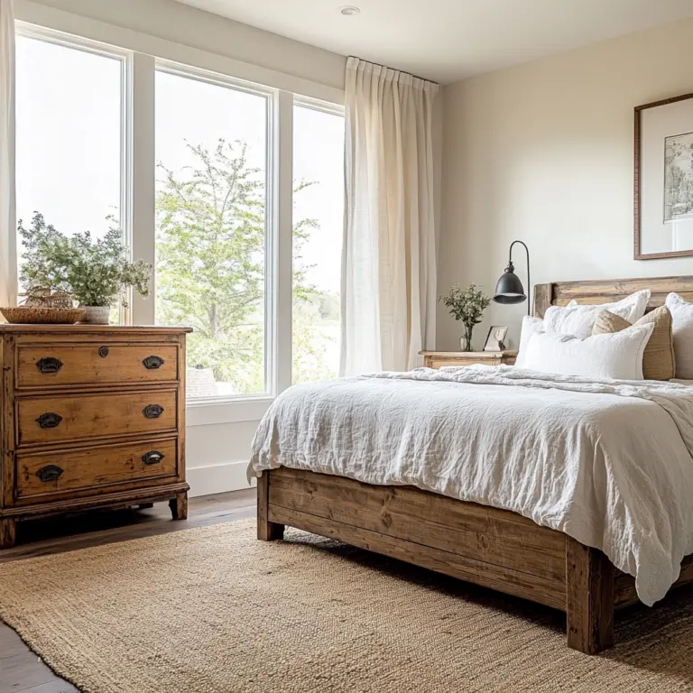 farmhouse bedroom ideas master suite 1