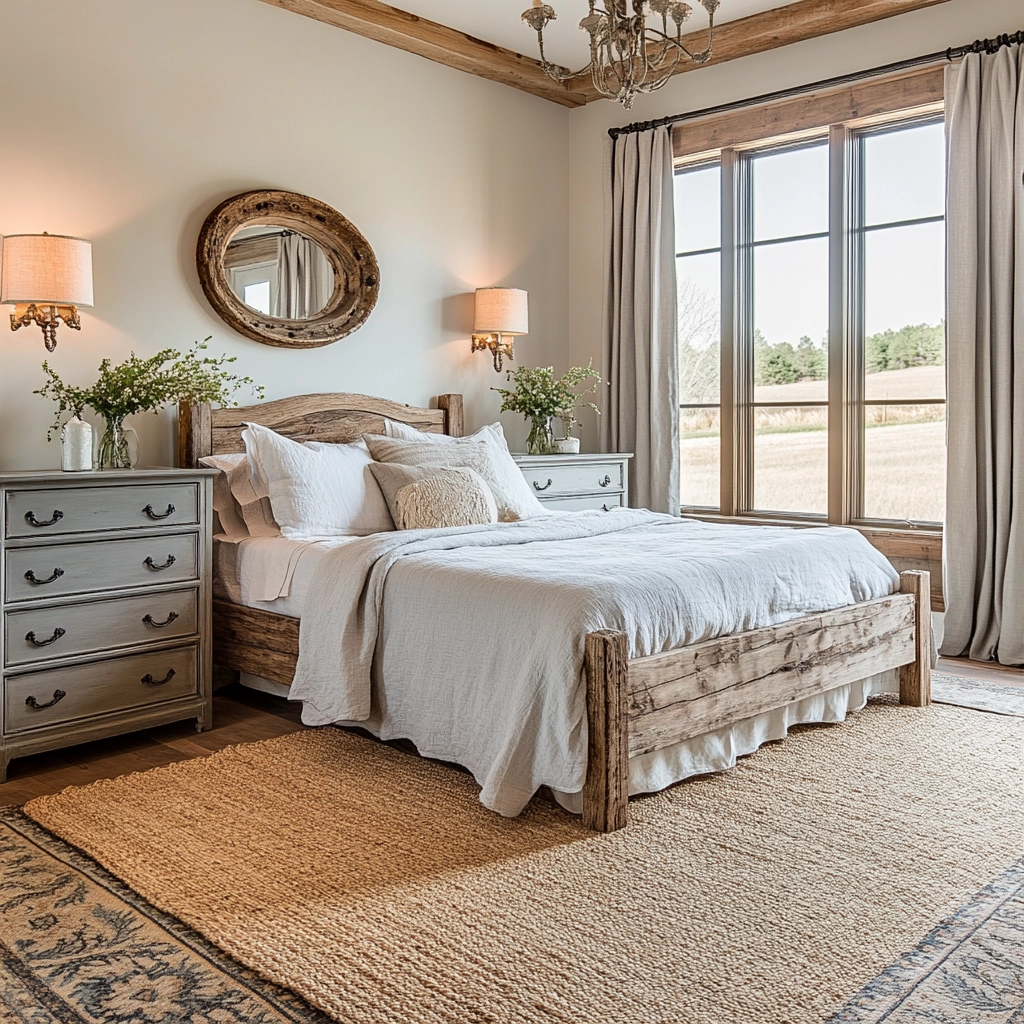 farmhouse bedroom ideas master suite 2